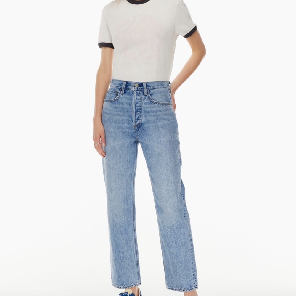 Aritzia - Denim Forum - The Joni High Rise Loose 29L - Size 26